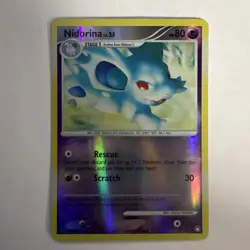 Pokemon TCG Nidorina Mysterious Treasures 56/123 Reverse Holo NM - Image 1