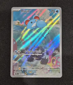 Marill 204/193 Pokemon TCG SV02: Paldea Evolved Illustration Rare NM - Image 1