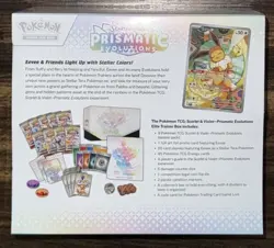 Pokemon S&V Prismatic Evolutions Elite Trainer Box ETB New Factory Sealed - Image 5