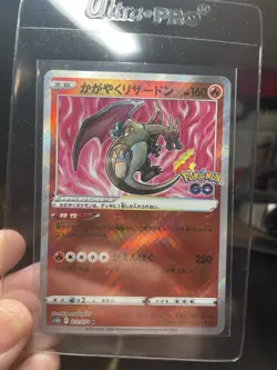 Pokemon TCG Radiant Charizard 020/159 Holo Radiant Japanese Pokemon Go! Holo NM - Image 4