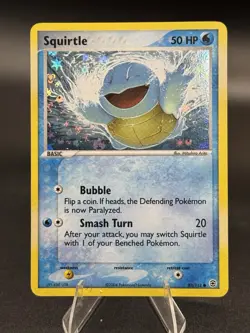 Squirtle - 83/112 - EX FireRed & LeafGreen 2004 - Reverse Holo LP - Pokemon TCG - Image 1