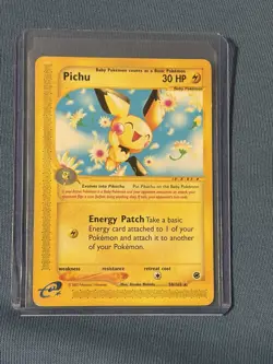 Pokemon Pichu (58) 058/165 - Expedition (EX) - Image 3