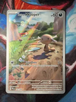 Pokemon Paldean Wooper 102/094 Phantasmal Flames Illustration Rare Holo 2025 - Image 1