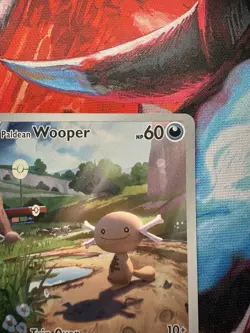 Pokemon Paldean Wooper 102/094 Phantasmal Flames Illustration Rare Holo 2025 - Image 2