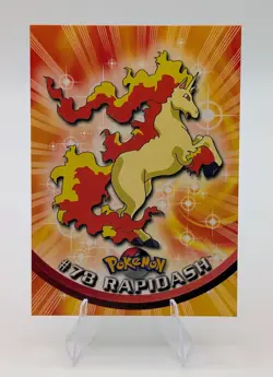 Topps Pokemon Series 2 Blue Logo Non-Holo: Rapidash #78 - NM - Image 1
