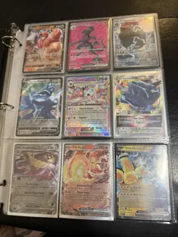 ⚡Pokemon Card Binder Lot 180 Cards 72 Holos + 108 Common 🔥🔥🔥 - Image 1