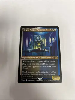 Grand Arbiter Augustin IV Foil Etched Card #501 MTG LP - Image 1