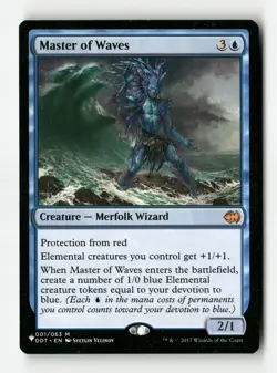 Master of Waves - #DDT1 - Non Foil - MTG - Near Mint - Image 1