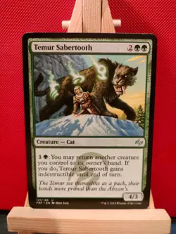 Temur Sabertooth - Fate Reforged - Uncommon - NM - MTG - Image 1