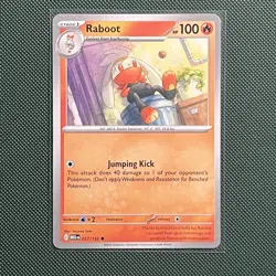 Scorbunny Raboot Cinderace Evolution Lot MEG Pokemon TCG - Image 5
