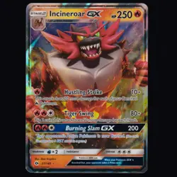 Incineroar GX 27/149 SM Base Set Holo Ultra Rare Pokemon TCG NM - Image 1