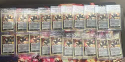 Pokemon Greninja Gold Star SWSH144 - SEALED 20 card LOT - Black Star Promo - Image 1
