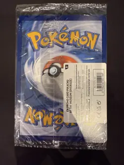 Pokemon Jumbo Pikachu At The Museum Promo / SEALED - Image 2