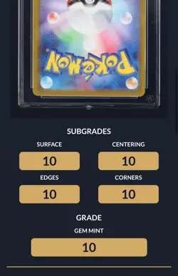 ACE 10 Zapdos EX 145/165 2023 Japanese 151 Pokemon TCG PERFECT SUBGRADES. - Image 3