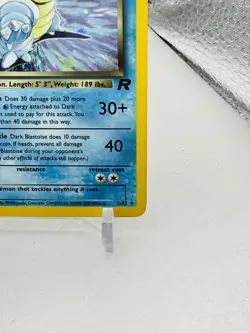 Dark Blastoise 1st Edition 3/82 Holo Rare - Pokemon Team Rocket LP FOOT SWIRL 💫 - Image 4