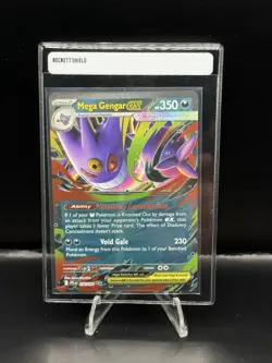 Pokemon Mega Gengar EX 056/094 Me02: Phantasmal Flames Double Rare Holo 350 HP - Image 1