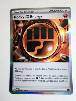 Rocky Fighting Energy 087/088 Rare Perfect Order Pokemon Reverse Holo Near Mint - Image 1