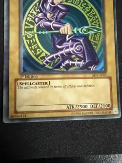 Yu-Gi-Oh! TCG Dark Magician Yugi SDY-E005 1st Edition - Image 2