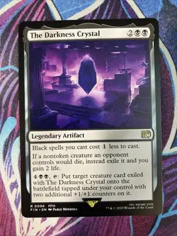 The Darkness Crystal - Final Fantasy MTG English - Image 1