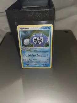 Pokemon TCG Poliwrath Rare Holo Card 25/108 EX Fire Red & Leaf Green MINT - Image 1