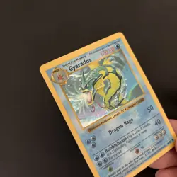 Pokemon Gyarados Holo Card Base Set Shadowless 6/102 - Image 2