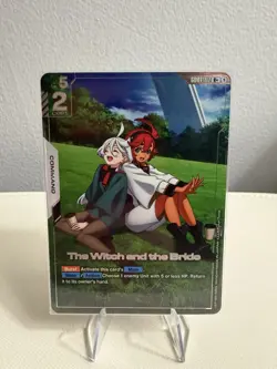 Gundam Card Game TCG - Newtype Rising (GD01) - The Witch and the Bride (R+) - Image 1