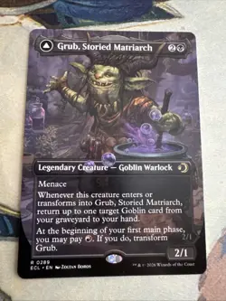 Grub, Storied Matriarch (Borderless) Lorwyn Eclipsed Regular - Image 1