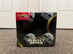 Pokemon TCG Mega Evolution Perfect Order Booster Display Box 36 Pack NEW SEALED - Image 1