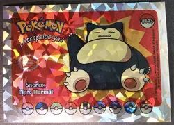 SNORLAX - WHOS THAT POKEMON VINTAGE 1997 HOLO - Image 1