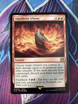 Nibelheim Aflame - Final Fantasy - MTG Magic the Gathering English - Image 1