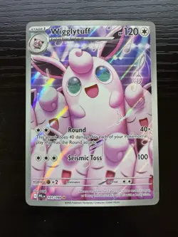 Pokemon TCG Phantasmal Flames - Wigglytuff 105/94 Illustration Rare IR Full Art - Image 1