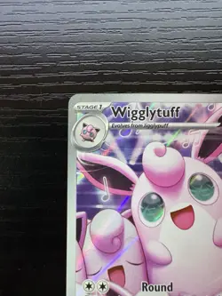 Pokemon TCG Phantasmal Flames - Wigglytuff 105/94 Illustration Rare IR Full Art - Image 2