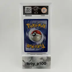 ACE 10 Zubat Pokemon TCG Fossil 1st Edition 57/62 57 1999 #57 - POP 2 - Image 2