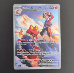 Pokemon Ethan's Magcargo Stage 1 Ability Fire ASC 222/217 130 HP 70× - Image 1
