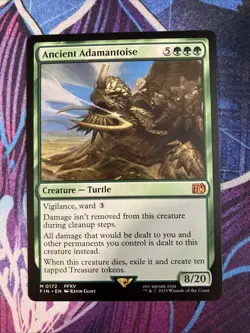 Ancient Adamantoise - Final Fantasy MTG English - Image 1