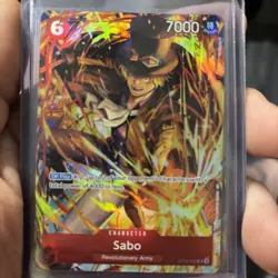 One Piece Card TCG Sabo OP05-007 SR Awakening of the New Era English Edition - Image 1