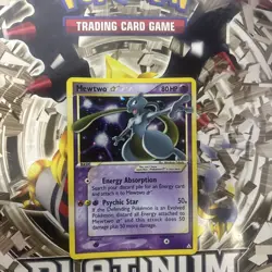 Pokemon TCG Mewtwo ☆ Star Holo 103/110 EX Holon Phantoms 2006 Card by Nintendo - Image 1