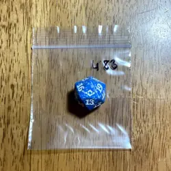9 dice for Scotty895 - MTG d20 Spindown 20-sided Life Counter die - Image 5