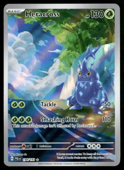 Heracross 194/193 - S&V Paldea Evolved - Illustration Rare - Pokemon TCG Card NM - Image 1