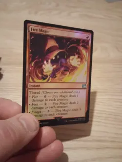 MTG Fire Magic 136 Foil Final Fantasy - Image 1
