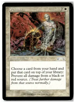 MTG Penance - Exodus Moderately Played English - Image 1