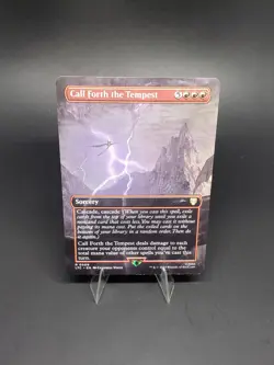 Call Forth the Tempest (Borderless) Commander: the Lord of the Rings MTG 0509 MP - Image 1