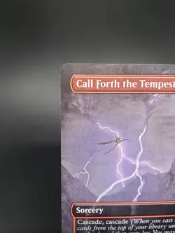 Call Forth the Tempest (Borderless) Commander: the Lord of the Rings MTG 0509 MP - Image 2