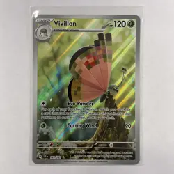 Vivillon 193/191 Surging Sparks Illustration Rare Full Art Holo Pokemon TCG NM/M - Image 2