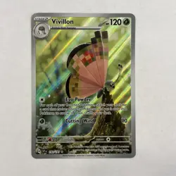 Vivillon 193/191 Surging Sparks Illustration Rare Full Art Holo Pokemon TCG NM/M - Image 3
