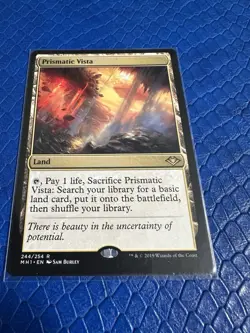 MTG Prismatic Vista Modern Horizons MH1 244 Regular Rare Near Mint NM Magic - Image 2