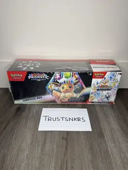 Pokemon TCG - Prismatic Evolutions - Booster Bundle + Surprise Box ✅SEALED✅ - Image 1