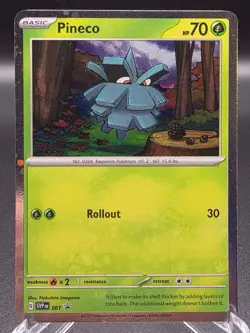 Pokemon TCG, Pineco SVP 061 - Black Star Promo - Image 1