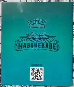 TWILIGHT MASQUERADE S&V Players Guide - Pokemon TCG ETB Booklet (NEW) - Image 1