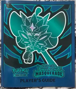 TWILIGHT MASQUERADE S&V Players Guide - Pokemon TCG ETB Booklet (NEW) - Image 2